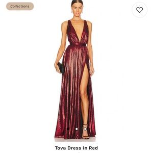 Retrofete Tova dress in red